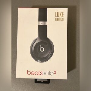 Beats By Dr. Dre Solo2 On Ear Wired Headphones (Luxe Edition) In Black